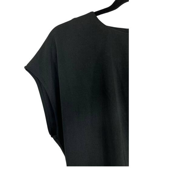 Halogen dress black twist front kit sheath - Picture 2 of 4